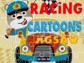 Racing Cartoons Jigsaw