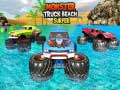 Monster Truck Beach Surfing