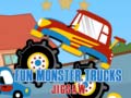 Fun Monster Trucks Jigsaw