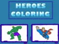 Heroes Coloring