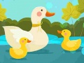 Mother Duck and Ducklings Jigsaw