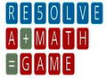 RESOLVE a math game