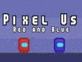 Pixel Us Red and Blue