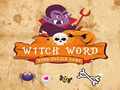 Witch Word Halloween Puzzel Game