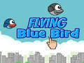 Flying Blue Bird