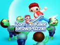 Zombie Killer Draw Puzzle