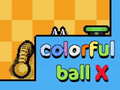 Colorful ball X