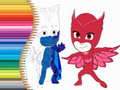 Coloring Book for PJ Masks