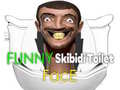 Funny Skibidi Toilet Face