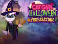 Cat Girl Halloween Preparation