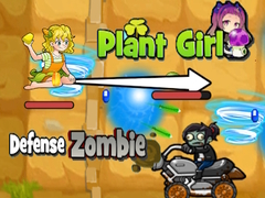 Plant Girl Defense Zombie