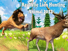 Realistic Lion Hunting Animal 2024