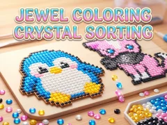 Jewel Coloring: Crystal Sorting เกมออนไลน์