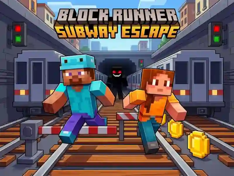 Logħba Block Runner: Subway Escape onlajn