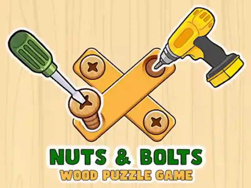 თამაში Nuts & Bolts Wood Puzzle Game ონლაინ