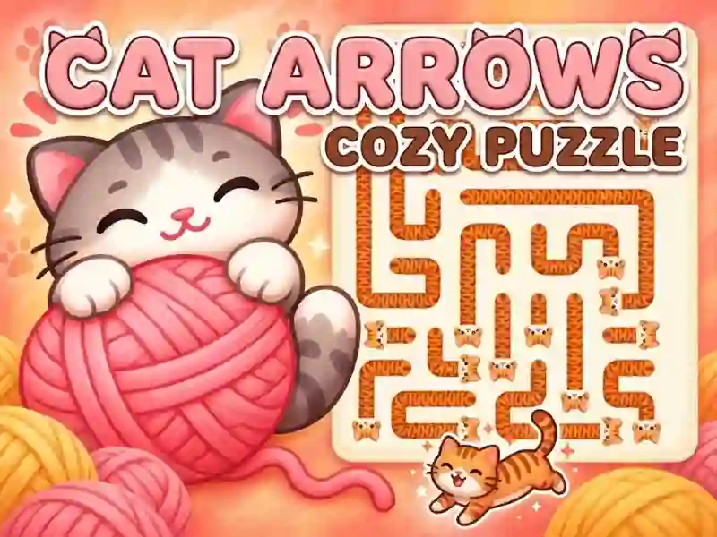Cat arrows: Cozy Puzzle – tasuta veebimäng