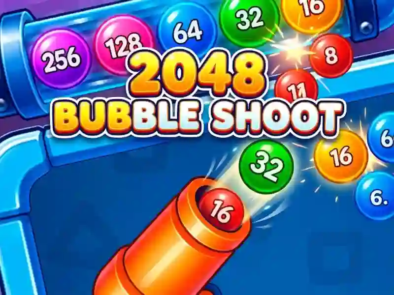 2048 Bubble Shoot เกมออนไลน์
