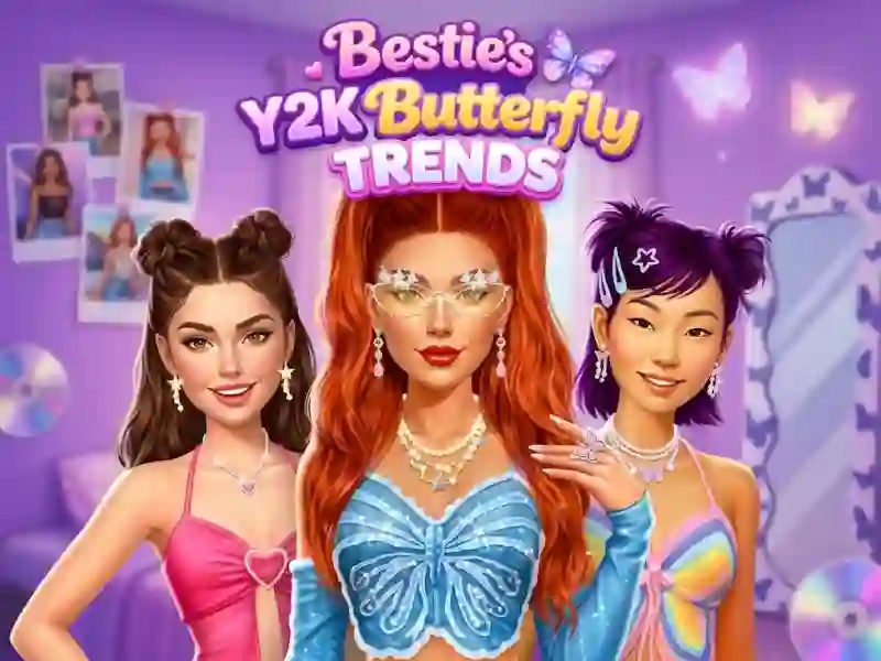 თამაში Bestie's Y2K Butterfly Trends ონლაინ