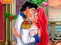 Mermaid Princess Mistletoe Kiss