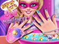 Superhero doll manicure Superhero doll manicure