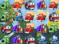 Cartoon Trucks Match 3 