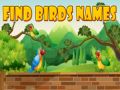 Find Birds Names