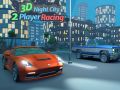 3D Night City 2 Player Racing