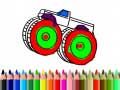 Back To School: Monster Truck Coloring
