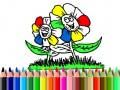 Back to School: Flowers Coloring