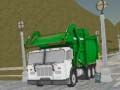 Island Clean Truck Garbage Sim