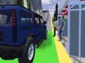Offroad Hummer Uphill Jeep Driver