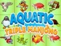 Aquatic triple mahjong