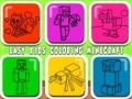 Easy Kids Coloring Minecraft