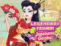 Legendary Fashion Japanese Geisha