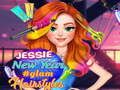 Jessie New Year #Glam Hairstyles