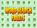 Word Search Fruits