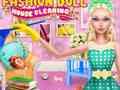 Fashion Doll House Cleaning