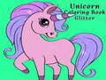 Unicorn Coloring Book Glitter