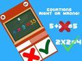 Equations Right or Wrong