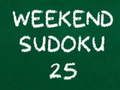 Weekend Sudoku 25