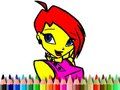 Back To School Winks Coloring Book