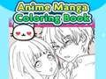 Anime Manga Coloring Book