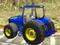 Chain Tractor Train Towing Game 3D