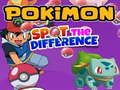 Pokimon Spot the differences Pokimon Spot the differences