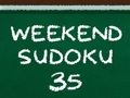 Weekend Sudoku 35 Weekend Sudoku 35