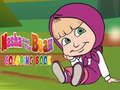 Masha and the Bear Coloring Book