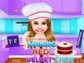 Making Red Velvet Cake Making Red Velvet Cake