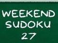 Weekend Sudoku 27 Weekend Sudoku 27