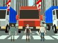 Truck And Police