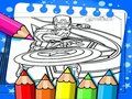 Captain America Coloring Book 